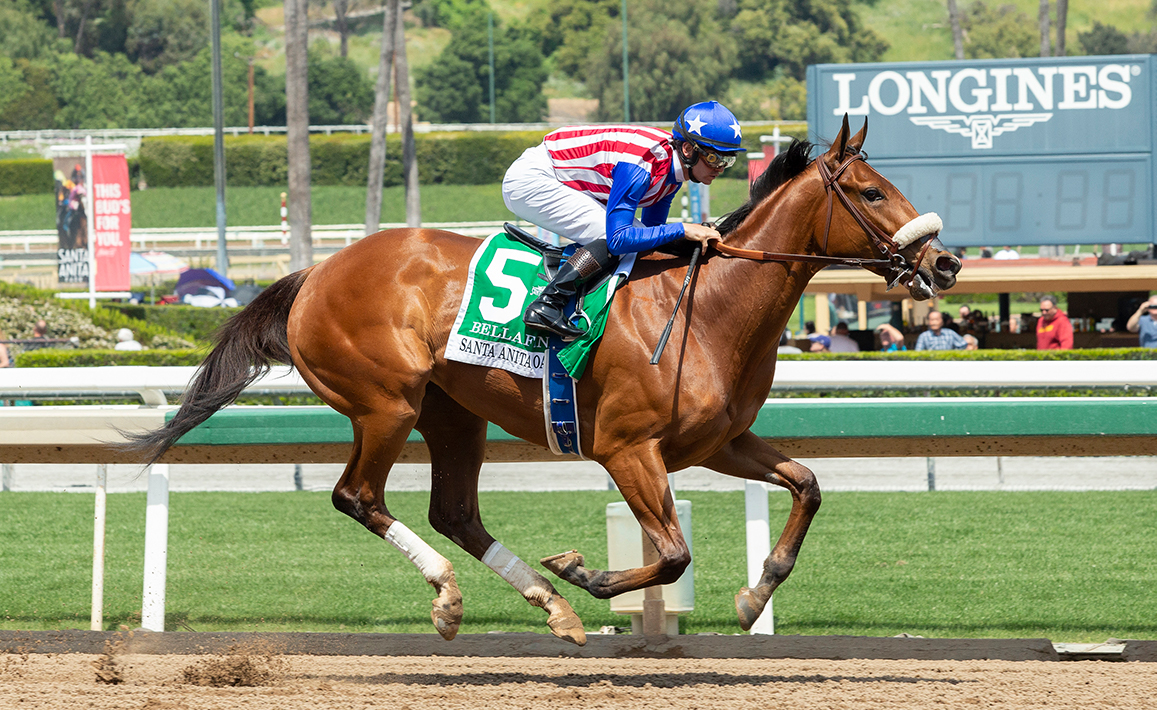 Racing Image Of Bellafina