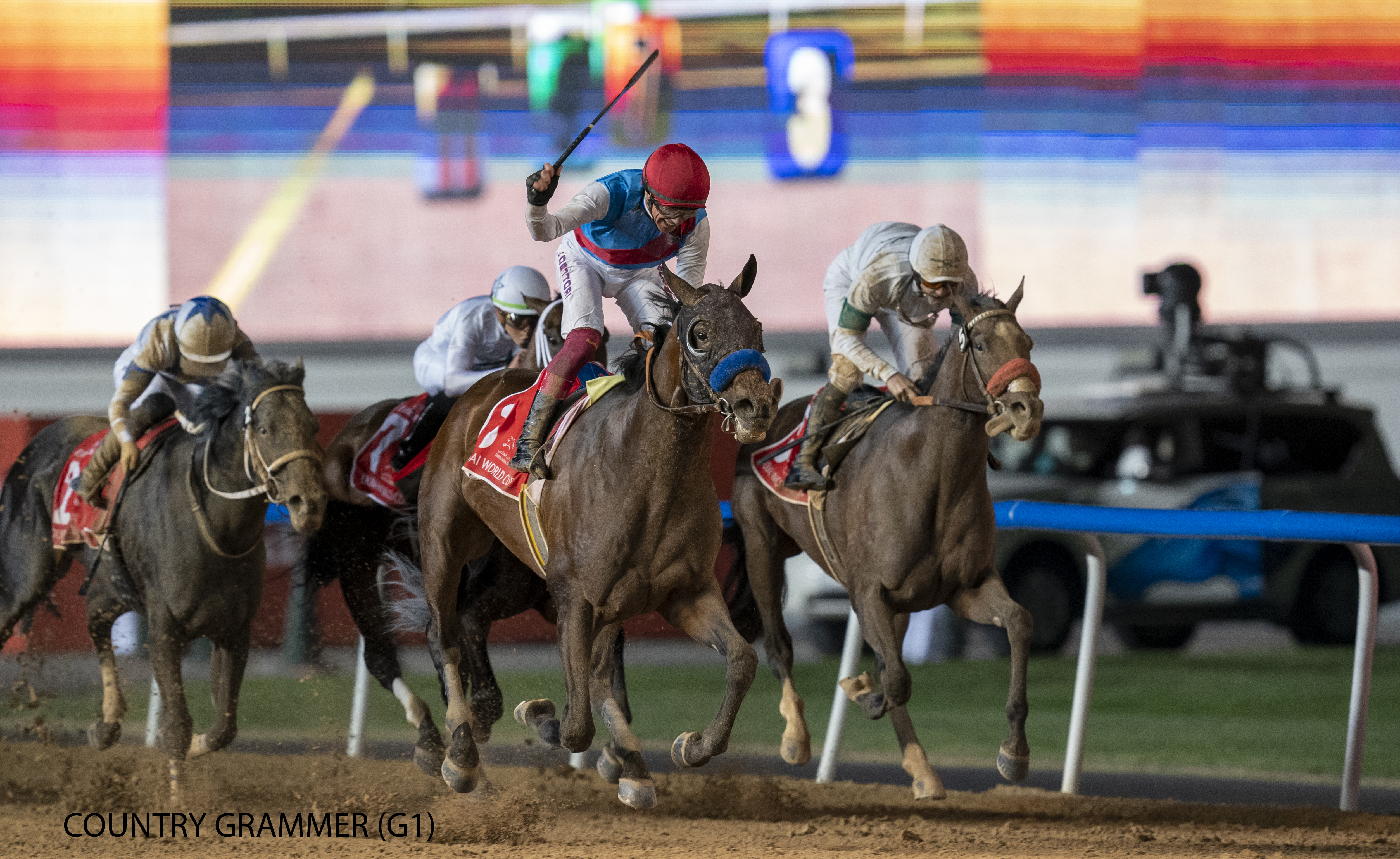 Racing image of Country Grammer