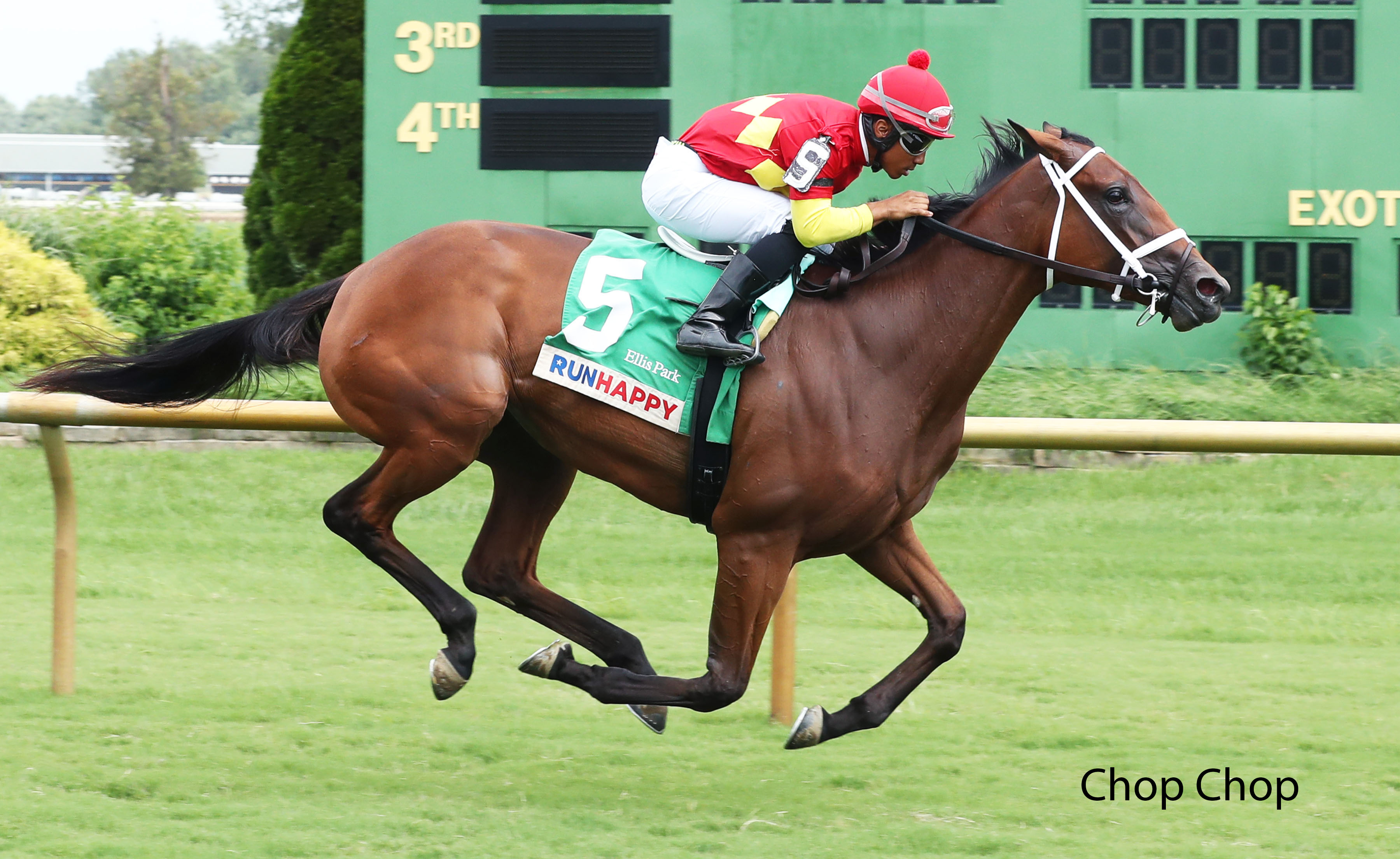 Racing image of Chop Chop